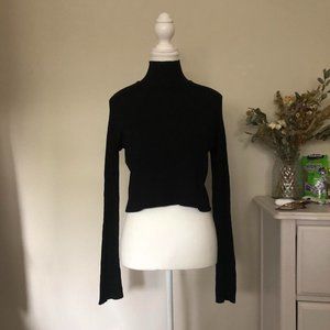 Zara black turtleneck sweater